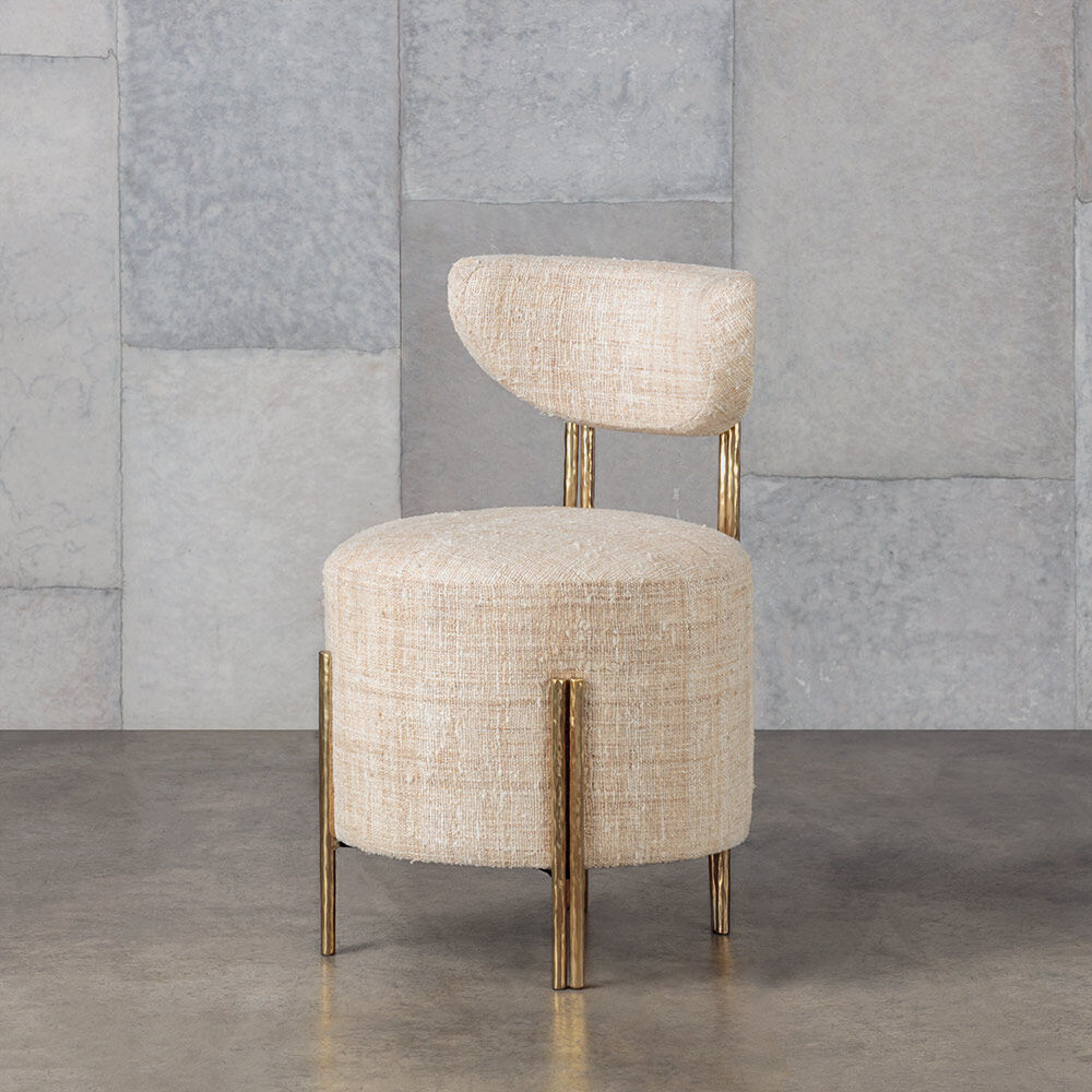 MELANGE VANITY STOOL