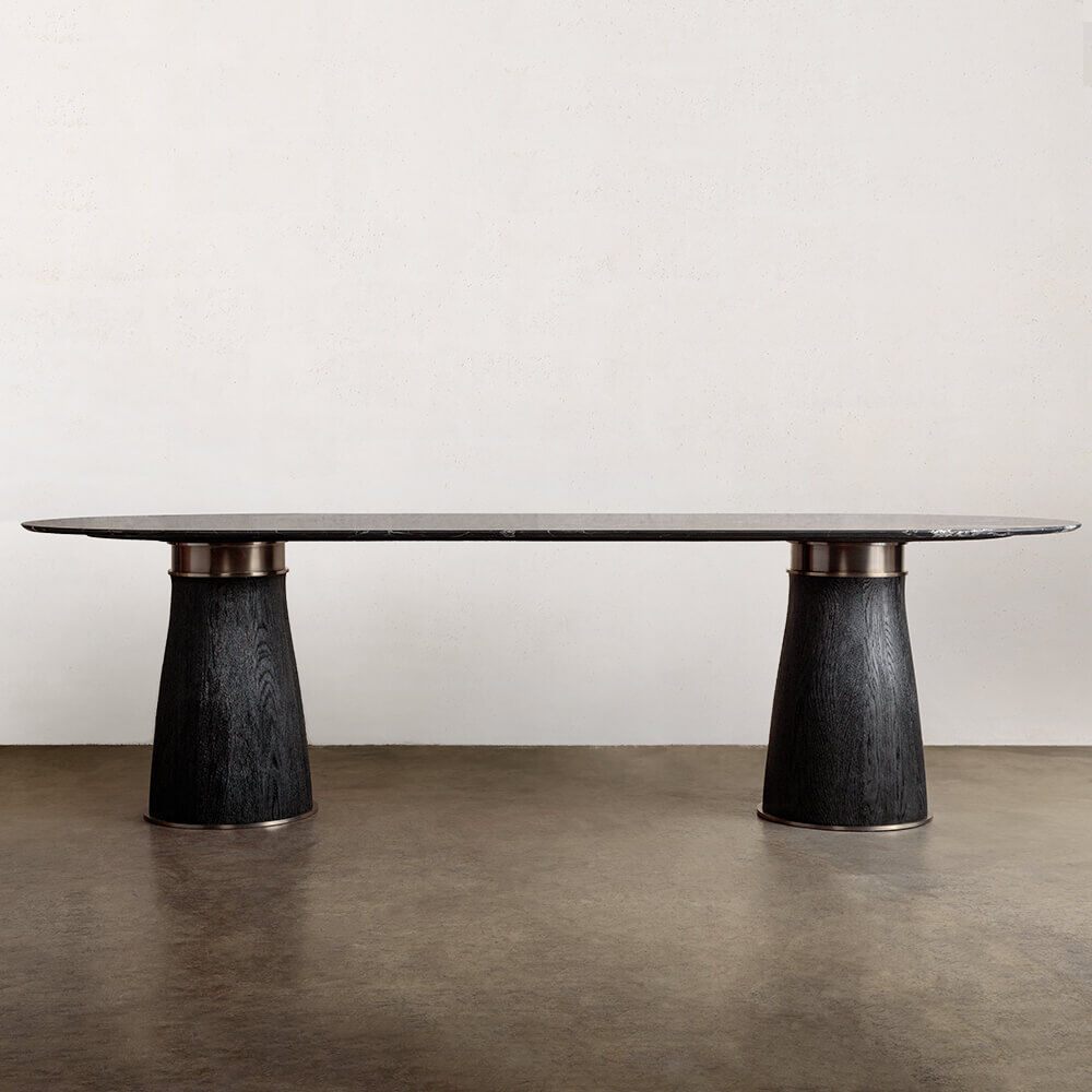 CAMDEN DOUBLE PEDESTAL DINING TABLE