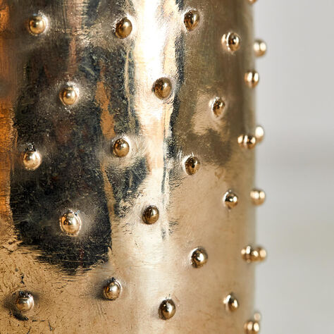 STUDDED VASE
