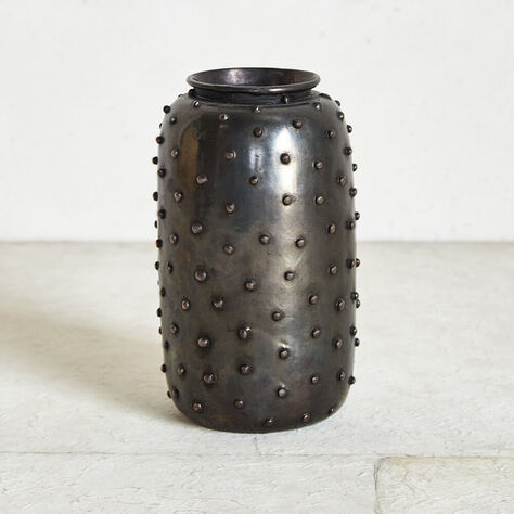 STUDDED VASE