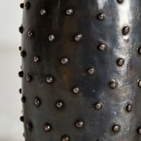 STUDDED VASE