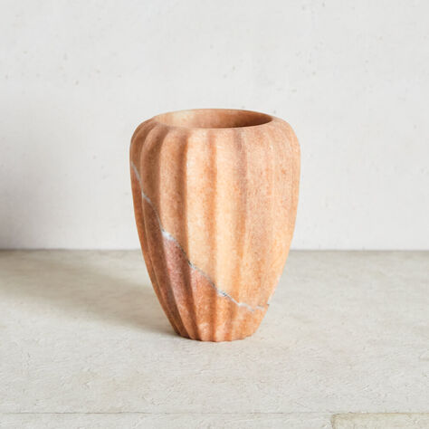 SMALL FLUTED VASE
