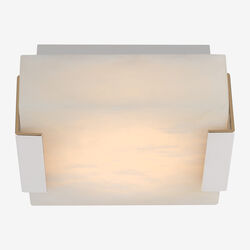 Covet Low Clip Solitaire Flush Mount