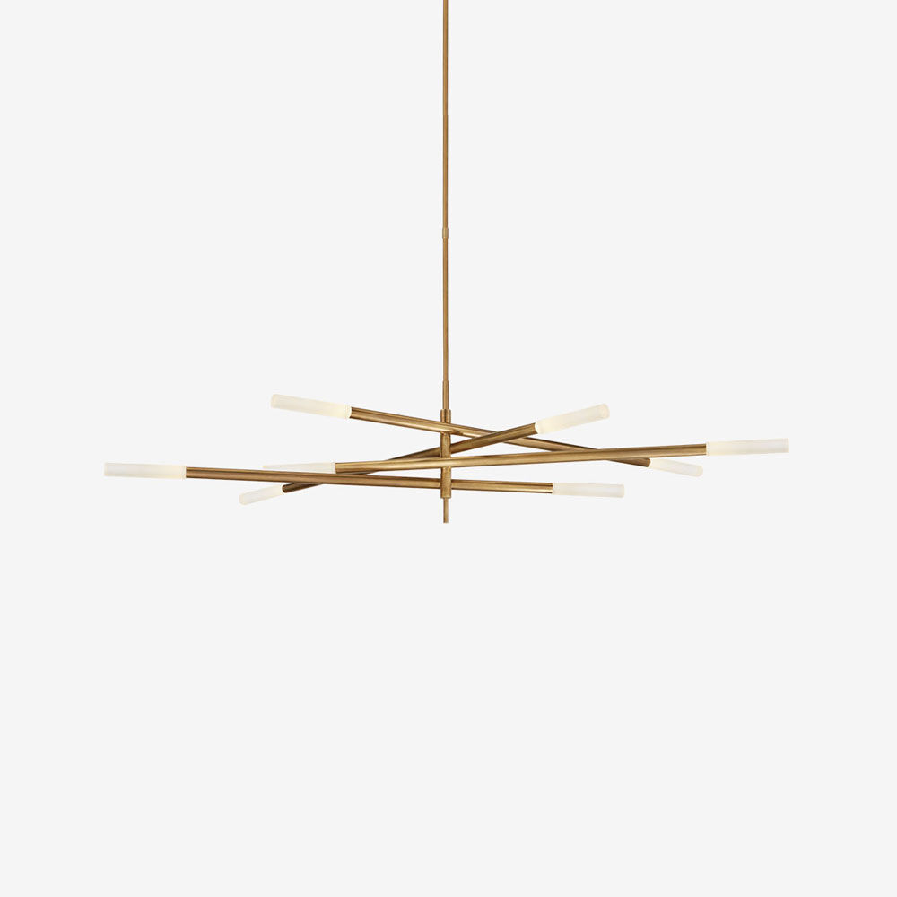 ROUSSEAU GRANDE EIGHT LIGHT ARTICULATING CHANDELIER