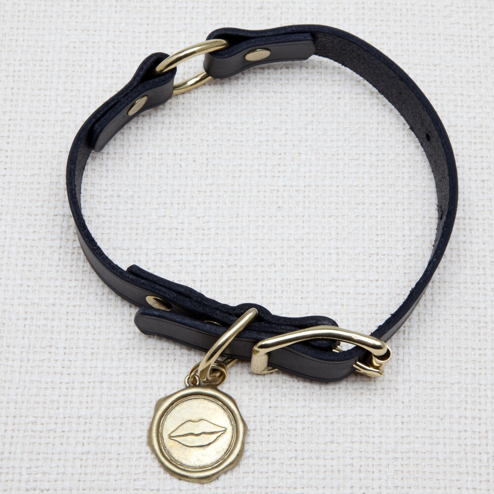LIAISON DOG COLLAR & TAG MEDIUM