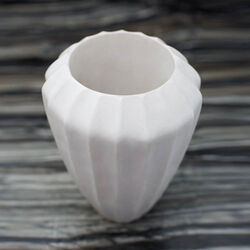 FLUTED SMALL VASE