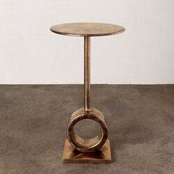 ARMATO BRONZE SIDE TABLE