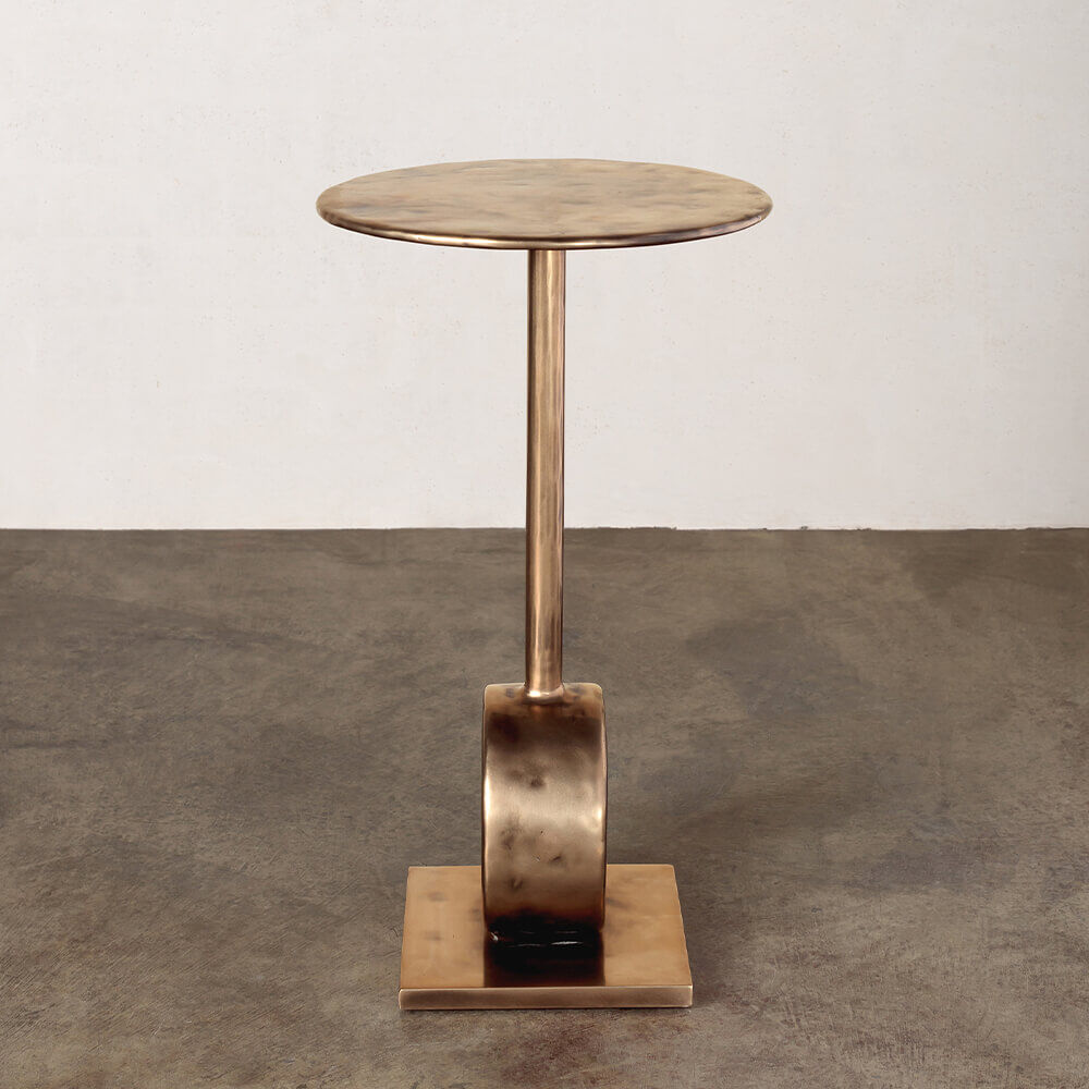 ARMATO BRONZE SIDE TABLE