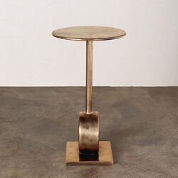 ARMATO BRONZE SIDE TABLE