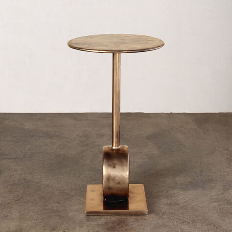 ARMATO BRONZE SIDE TABLE