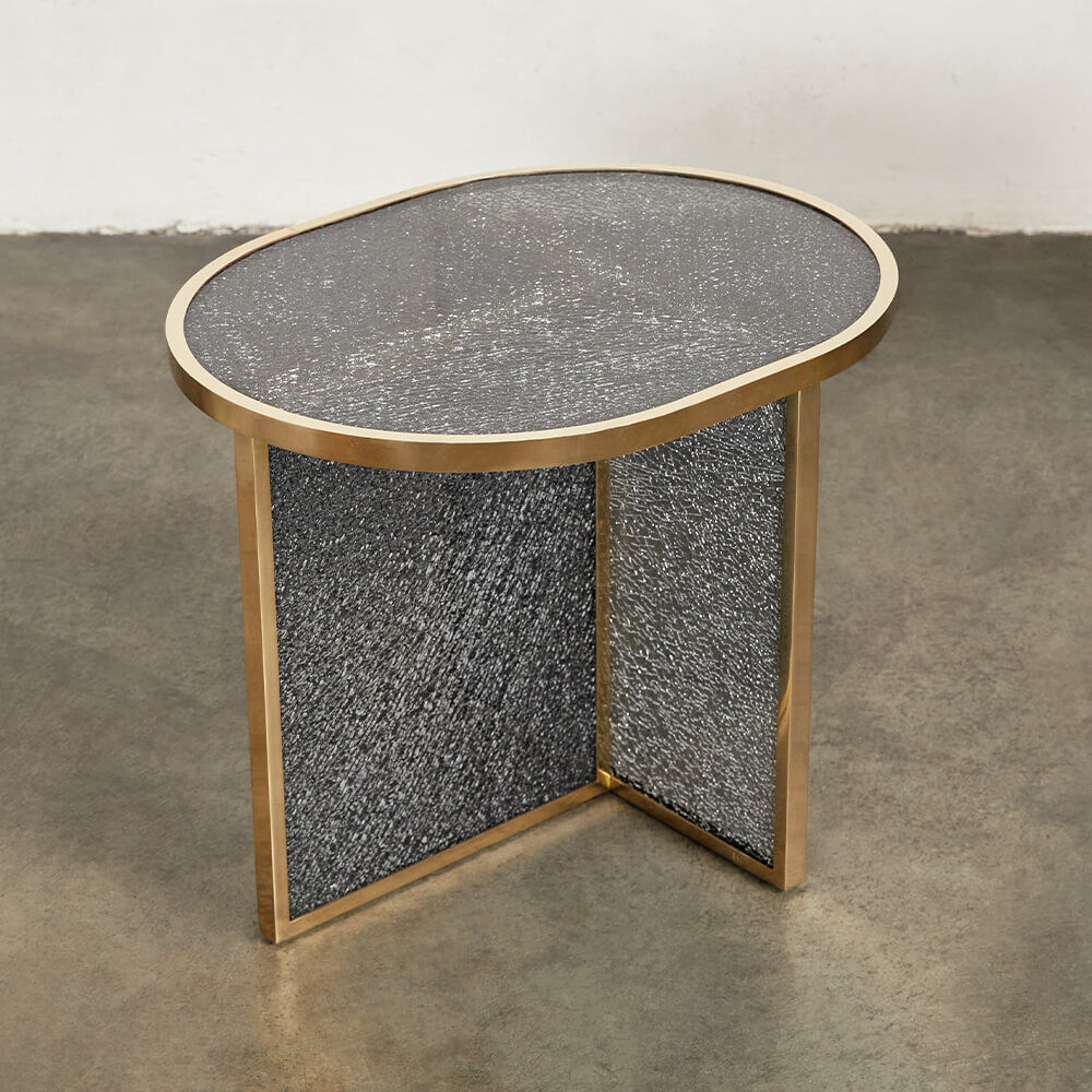 Superluxe Fractured Side Table