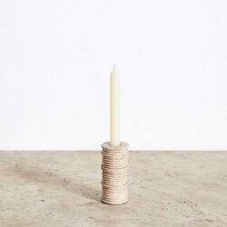 Ribbed Medium Candle Holder