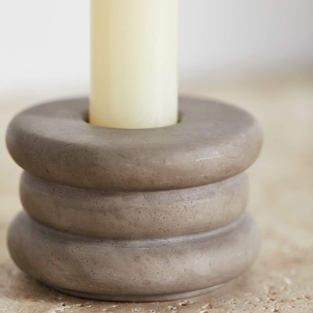 Rippled Small Candle Holder