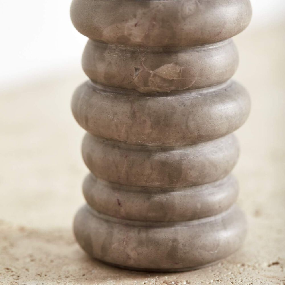 Rippled Medium Candle Holder