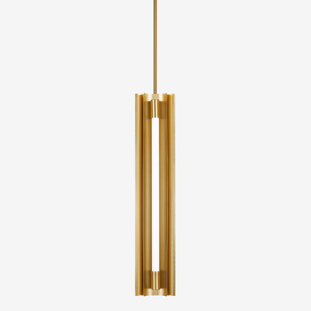 Carson Four Light Narrow Pendant