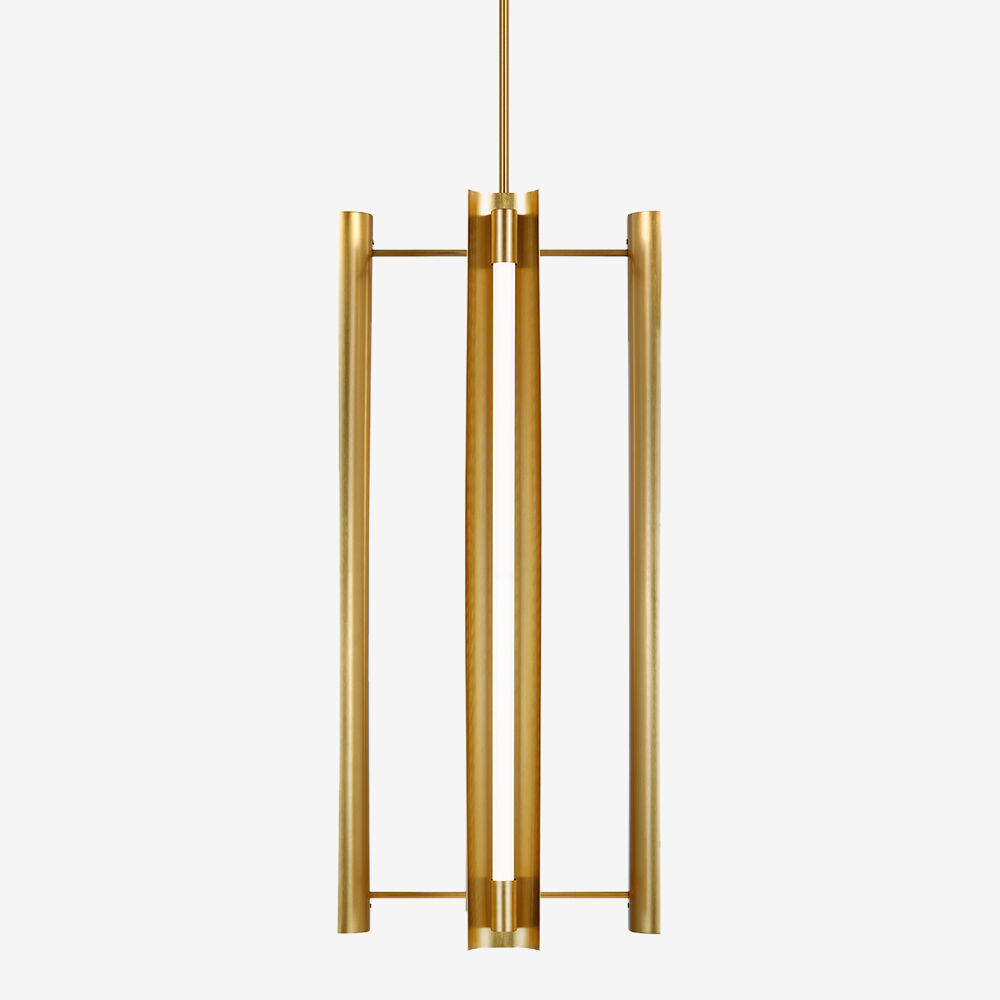 Carson Four Light Tall Pendant