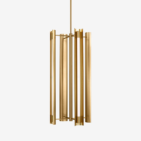 Carson Four Light Tall Pendant