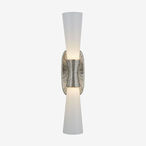 UTOPIA LARGE DOUBLE BATH SCONCE