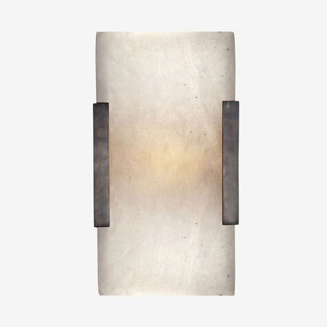 COVET WIDE CLIP BATH SCONCE
