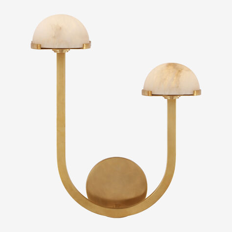 Pedra 15" Asymmetrical Right Sconce