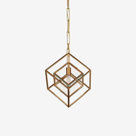 Cubed Medium Pendant