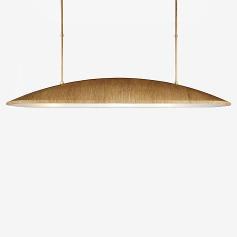 UTOPIA LARGE LINEAR PENDANT - GILD