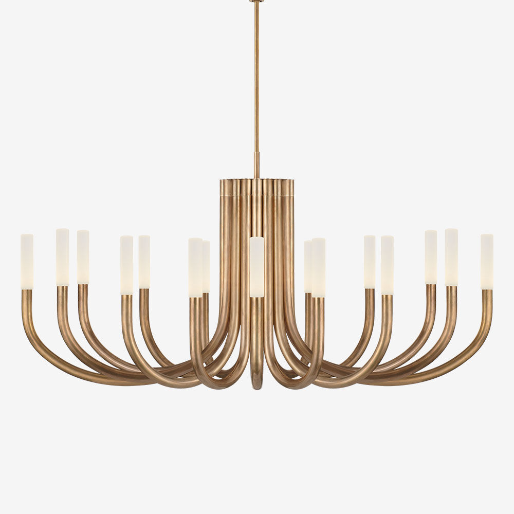 ROUSSEAU LARGE OVAL CHANDELIER