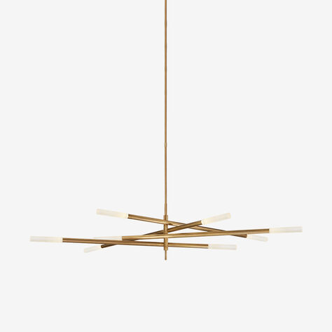 ROUSSEAU GRANDE EIGHT LIGHT ARTICULATING CHANDELIER
