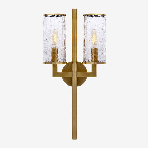 LIAISON DOUBLE ARM SCONCE