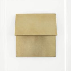 ESKER SINGLE FOLD SCONCE - BRASS