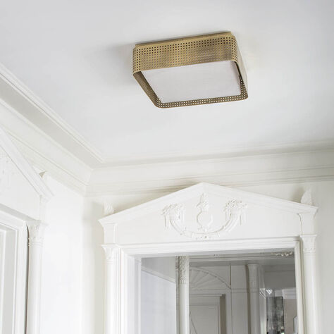 PRECISION LARGE FLUSH MOUNT - BRONZE