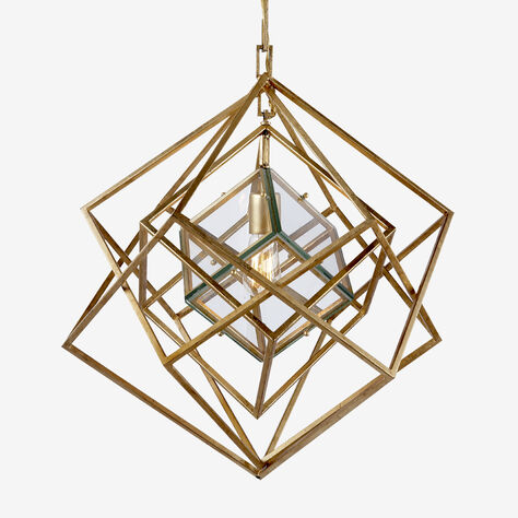 CUBIST SMALL CHANDELIER