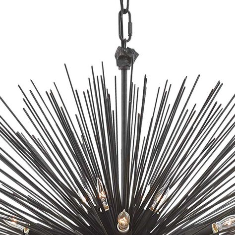 STRADA OVAL PENDANT - AGED IRON