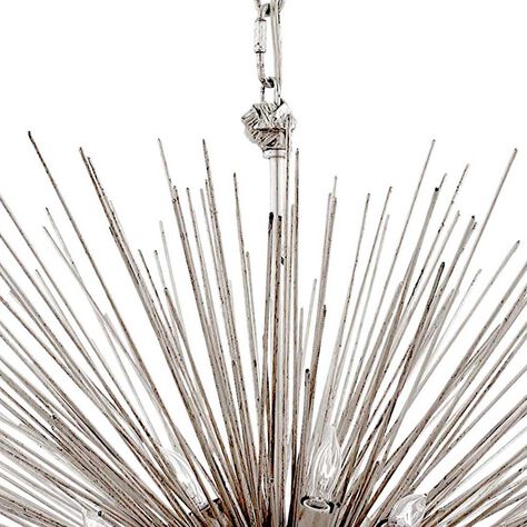 STRADA OVAL PENDANT - BURNISHED SILVER LEAF