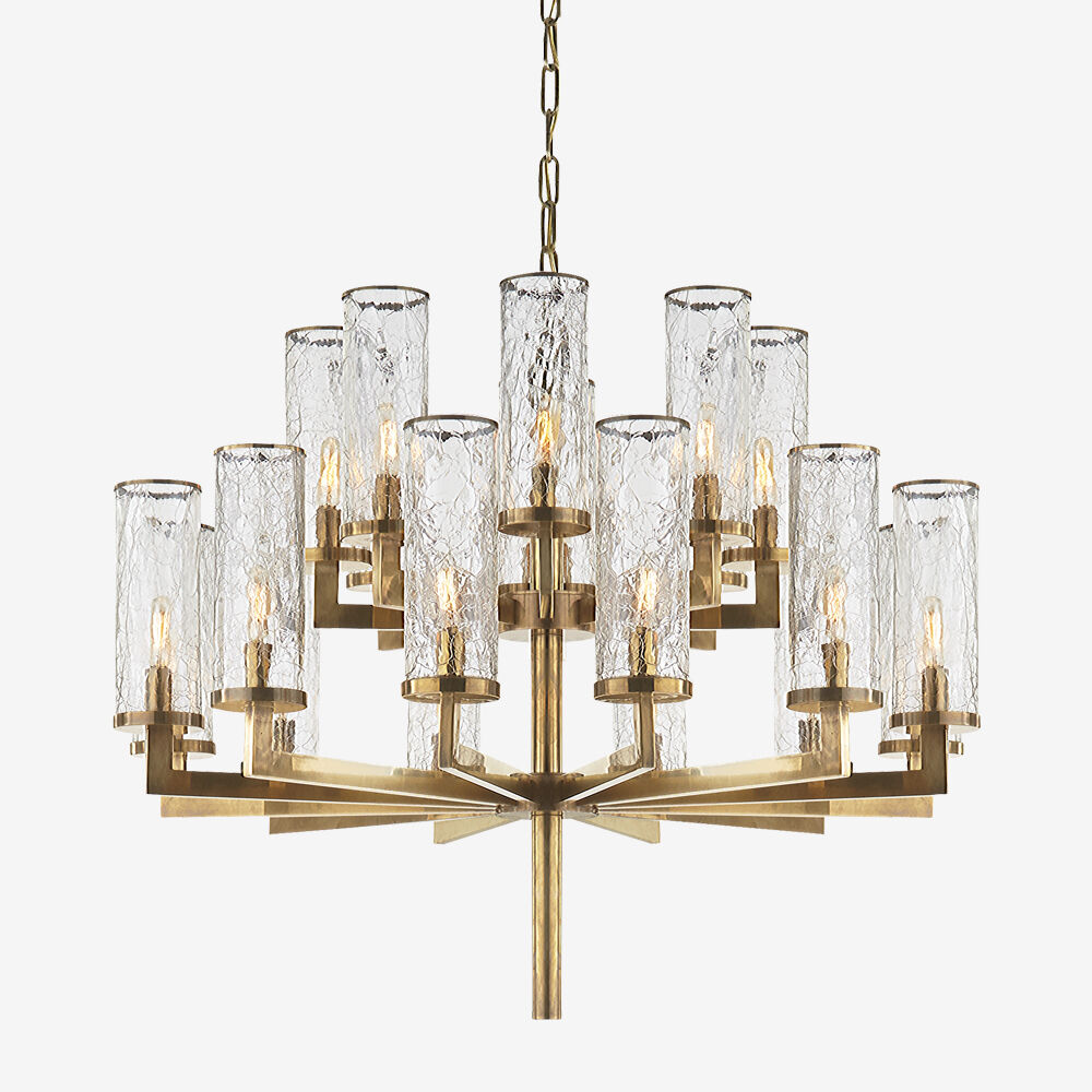 LIAISON TWO-TIER CHANDELIER