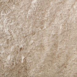 FOOT BENCH - BEIGE SHEARLING
