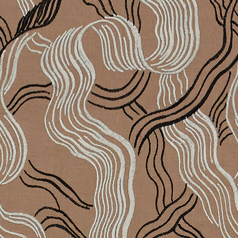 JUBILEE EMBROIDERED FABRIC - SHELL