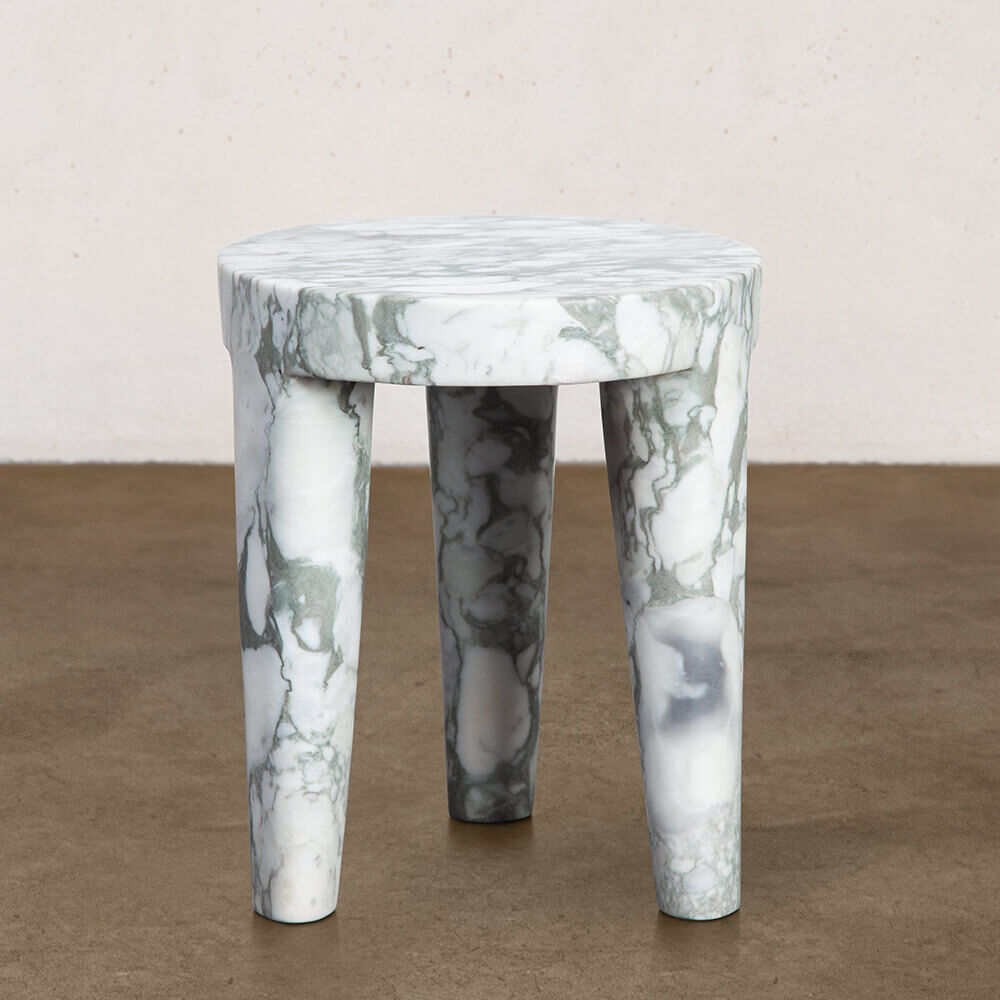 TRIBUTE STOOL SMALL - BIG FLOWER