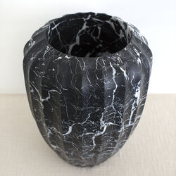 FLUTED LARGE VASE