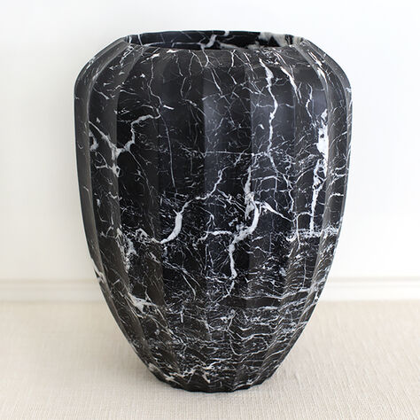 FLUTED LARGE VASE