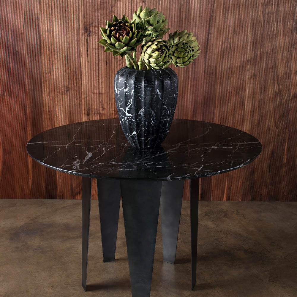 FLUTED LARGE VASE