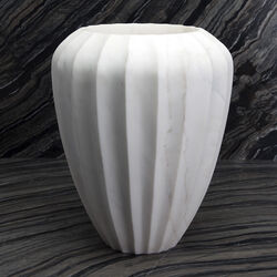 FLUTED LARGE VASE