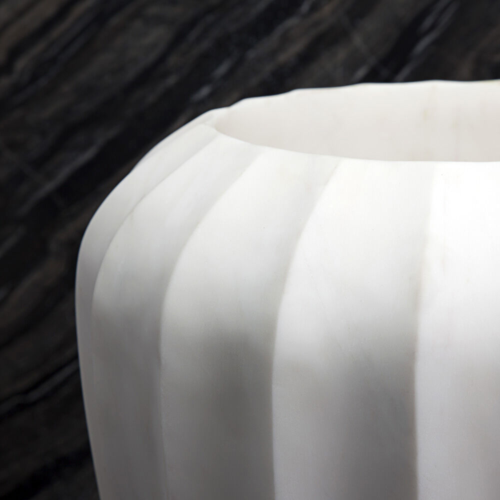 FLUTED LARGE VASE