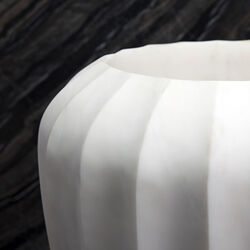 FLUTED LARGE VASE