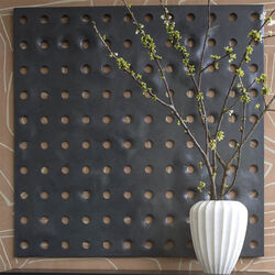 FLUTED LARGE VASE