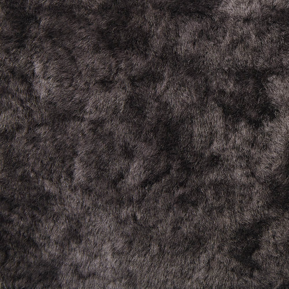 FOOT BENCH - MINK SHEARLING