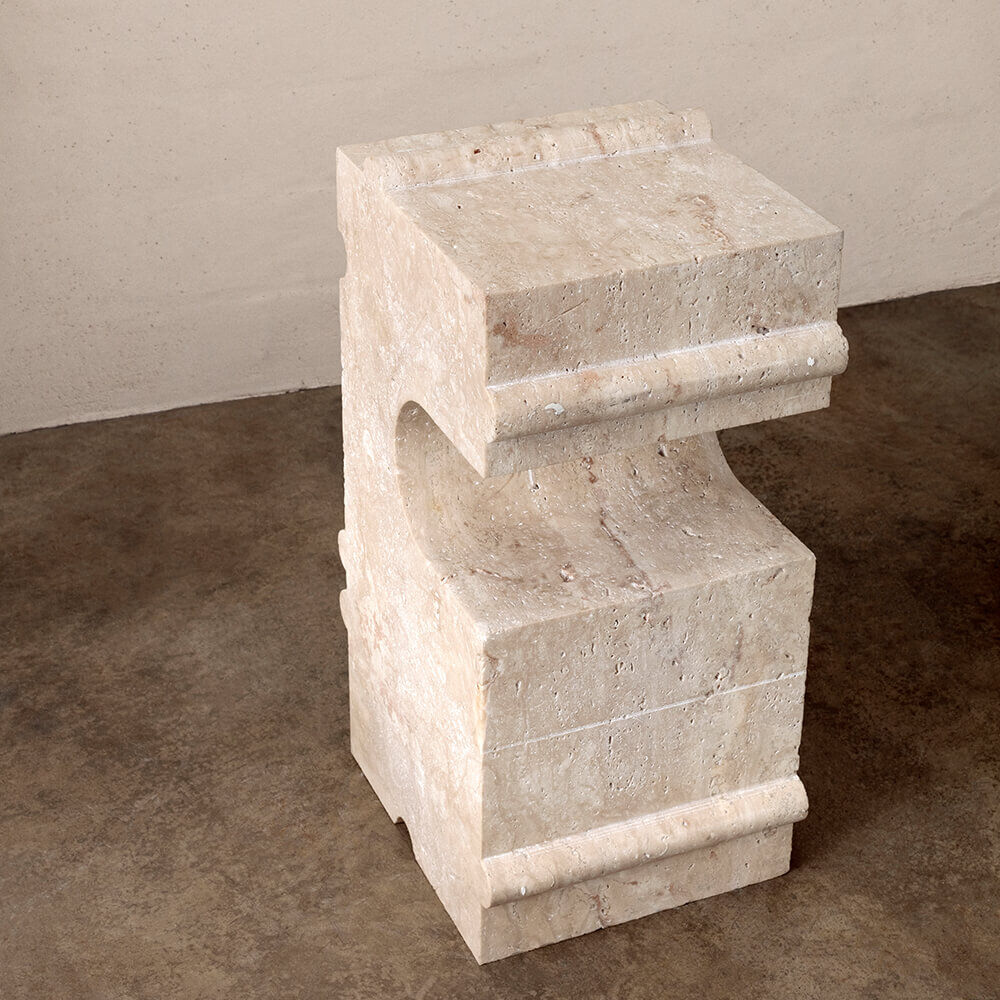 HUME STONE SIDE TABLE