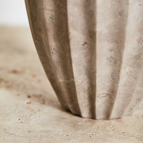 FLUTED SMALL VASE