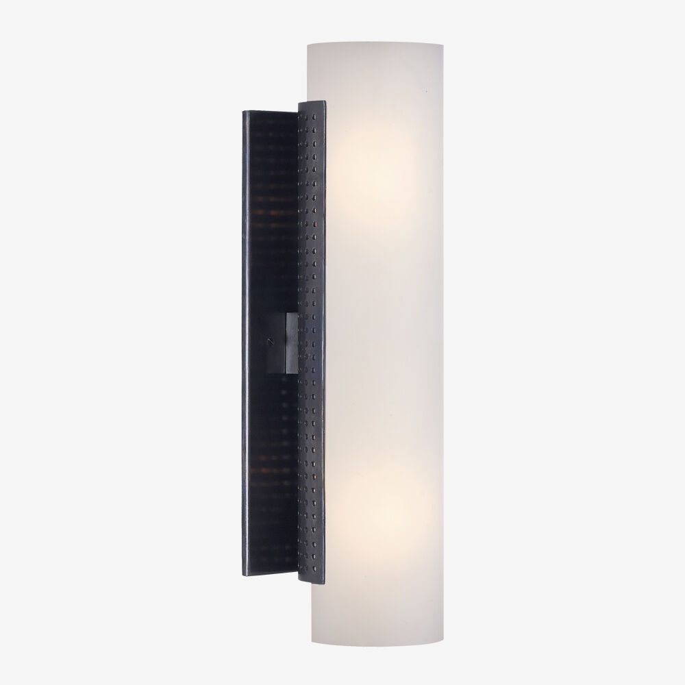 PRECISION CYLINDER SCONCE - BRONZE