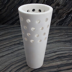 Perforated Large Vase